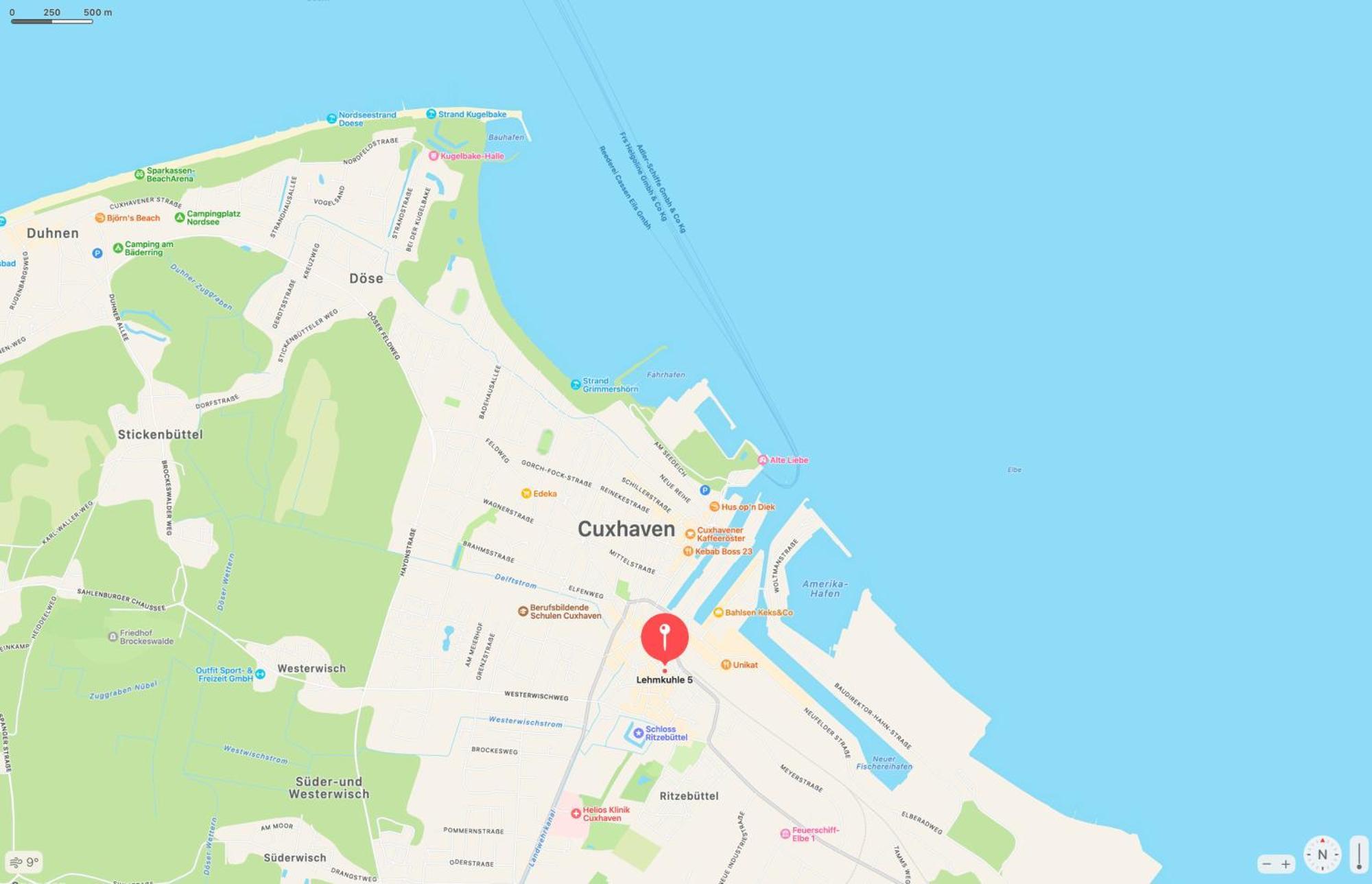 Kuestenliebe Cuxhaven 3 Екстер'єр фото